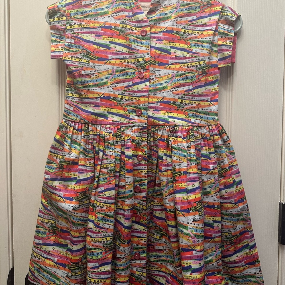 Bijou Sauvage Clothier Pleated Tiered Dress